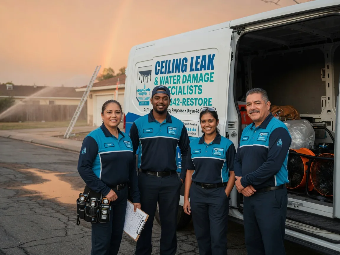Ceiling Leak Cleanup company in Kempner, TX