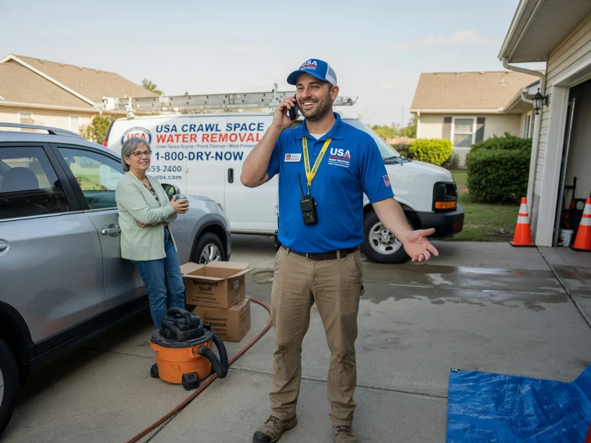 Crawl Space Water Removal Kempner, TX FAQs
